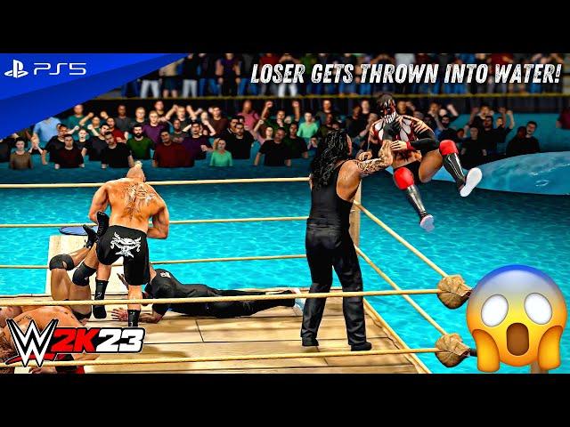 WWE 2K23 - Water Royal Rumble Match | PS5™ [4K60]