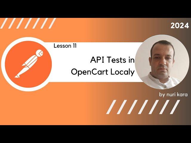 Lesson 11 API Tests in OpenCart Localy