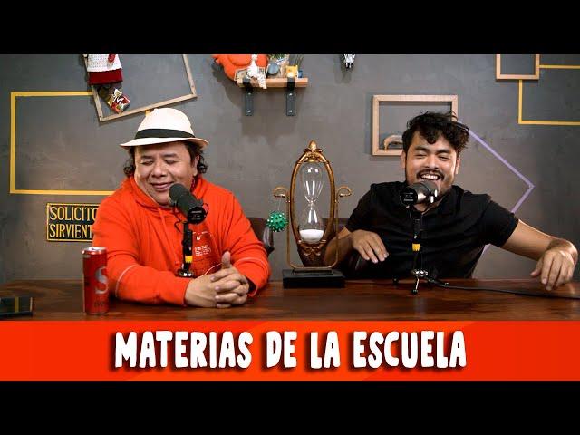 La Hora Feliz: Materias de la escuela