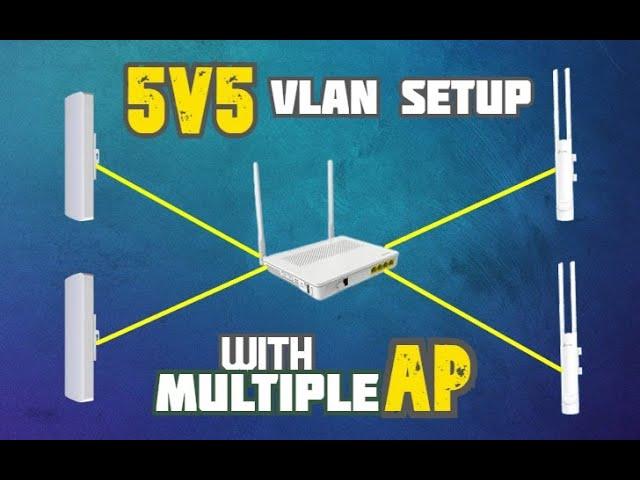 HUAWEI 5V5 VLAN SET UP NA MAY MULTIPLE ACCESS POINT PARA SA PISOWIFI | STEP BY STEP GUIDE