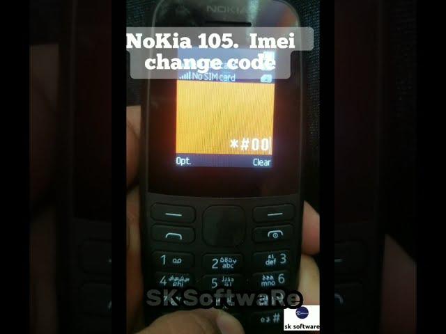 NOKIA 105 IMEI repiar Change Code