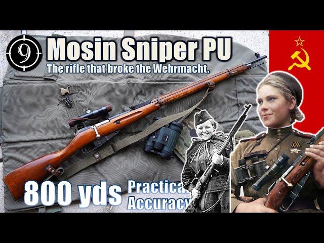 Mosin Nagant M91/30 PU Sniper to 800yds: Practical Accuracy