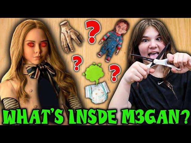 What's Inside M3gan? Cutting Open Creepy Doll