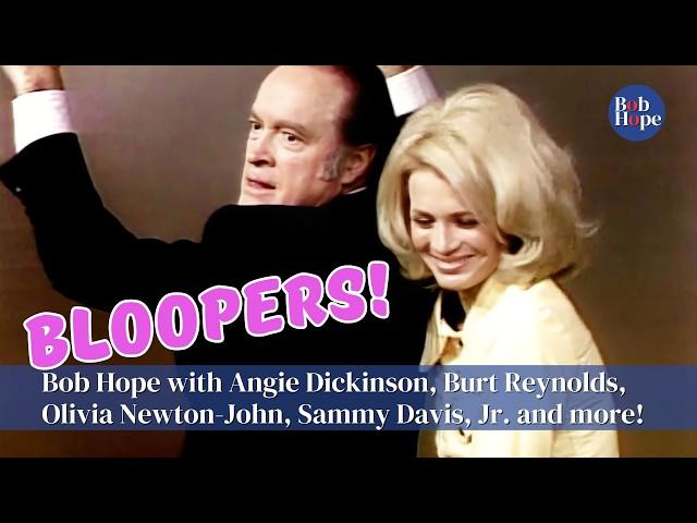 BLOOPERS! | Bob Hope, Angie Dickinson, Burt Reynolds, Sammy Davis, Jr, Olivia Newton-John and more!