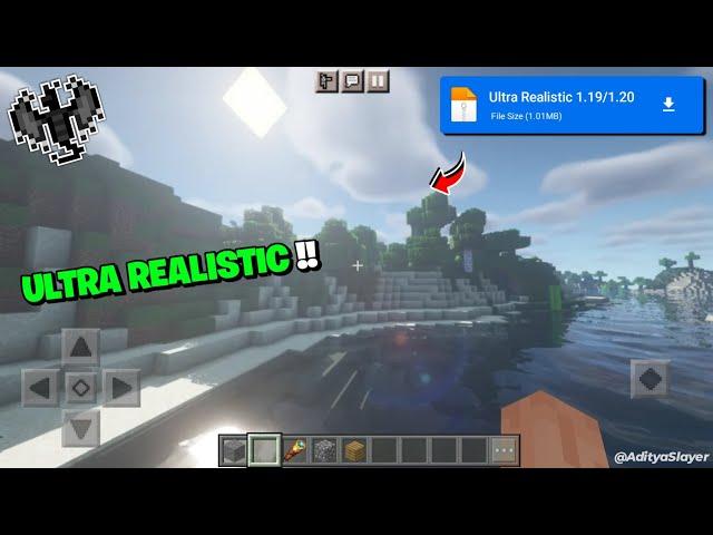 Ultra Realistic Shader for Minecraft Pocket Edition - 1.19.81+/1.20  [ Render Dragon ]