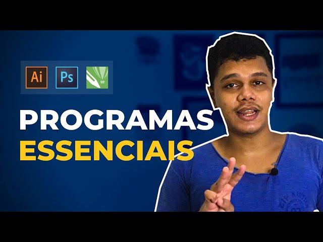 Os 3 principais programas de DESIGN GRÁFICO