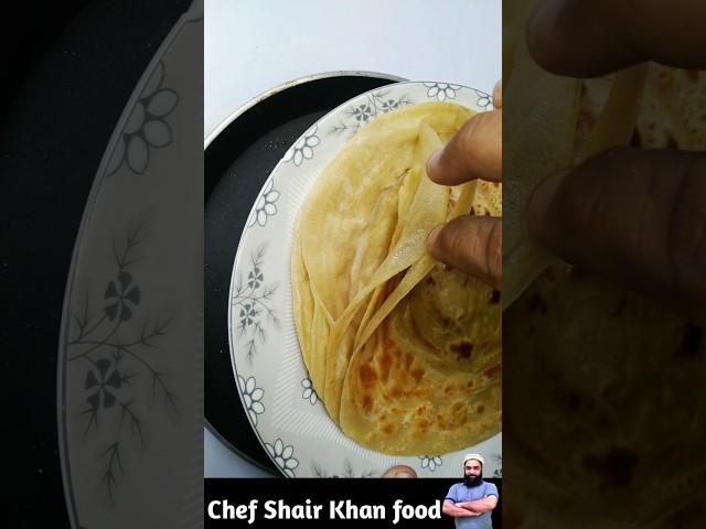 Very easy lacha paratha recipe / breakfast recipe #lachhaparatha #breakfast #tiffinrecipe #shorts