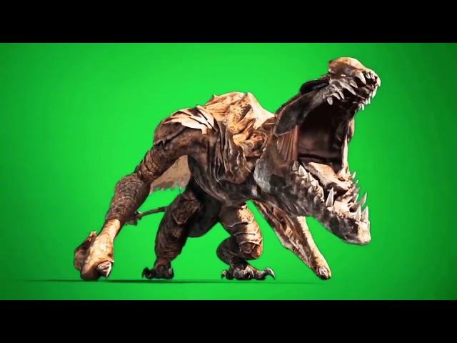 Dragon Monster Green Screen ( Free Download )