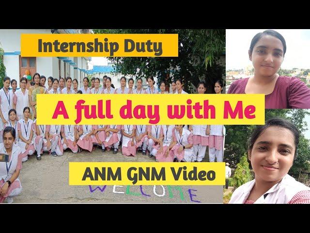 A full day with Me // internship duty #anm #gnm #bscnursing #medicalstudent #vlog