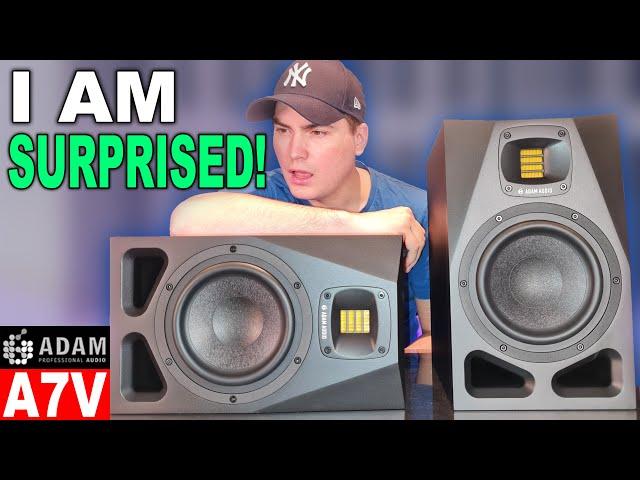 The BEST Monitors I've EVER tested! ADAM Audio A7V Review