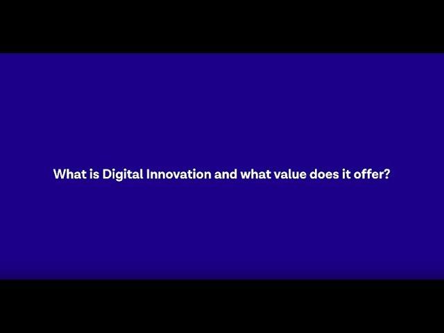 The value of digital innovation