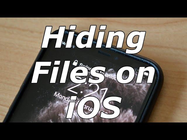 How to Hide Files and Photos on iPhone