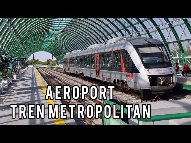 Bucuresti Nord - Aeroport Otopeni | Calatorie si prezentare Alstom Coradia Lint VT 12 al TFC