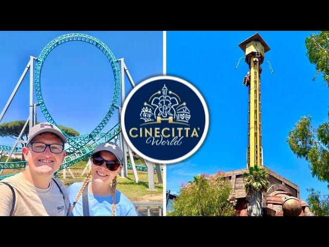 Cinecittà World Vlog July 2024 - Movie Theme Park In Rome!