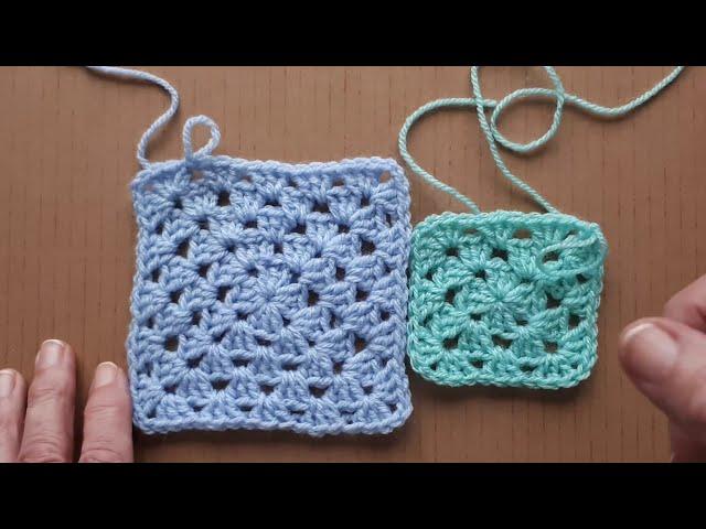 Learn The Art of Crochet My Way, Granny Square, Sheila's Crochet Tips