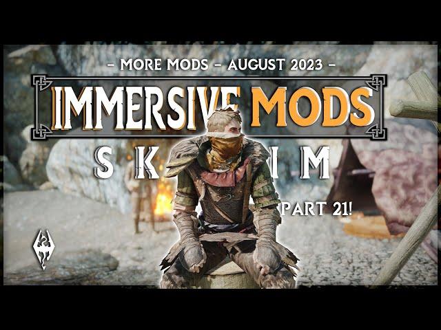 12 Immersive Skyrim Mods I CAN'T Play WITHOUT!