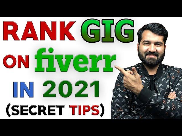 How To Rank Gig on Fiverr 2021  | Rank Fiverr Gig On First Page 