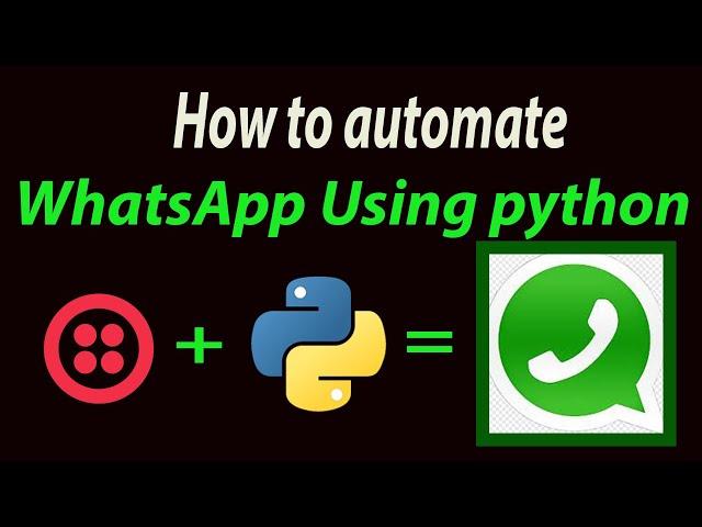 How to automate WhatsApp Using python || Automatic send WhatsApp  message using python in hindi