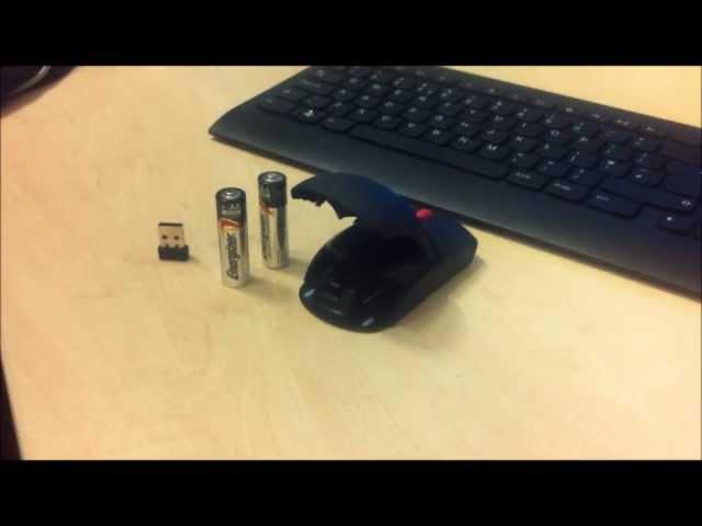 How to connect Wireless Keyboard & Mouse to the PC