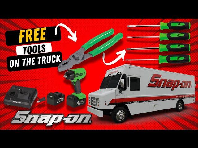 Snap On Freebies On The Truck Today!