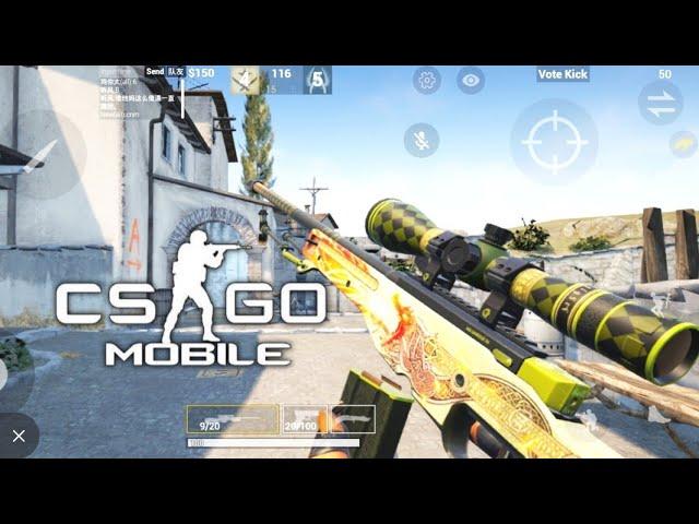 CSGO Mobile Gameplay Unreal Engine 4 Aim Training Map