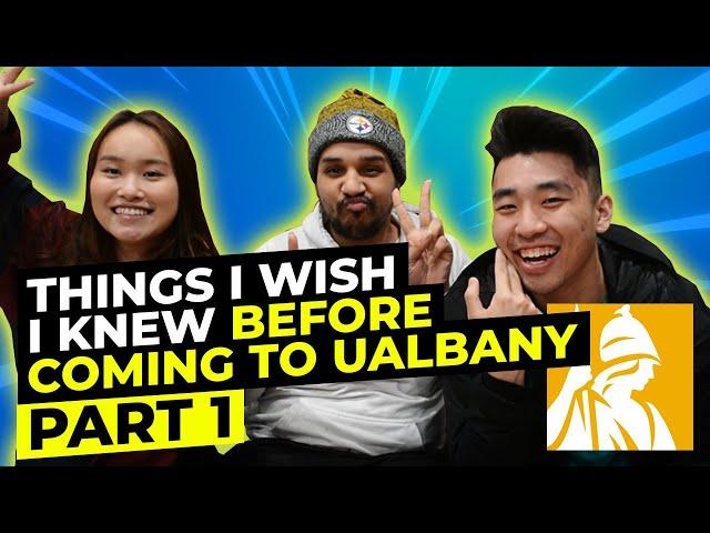 (UALBANY) Things I Wish I Knew Before Coming To University at Albany Part 1