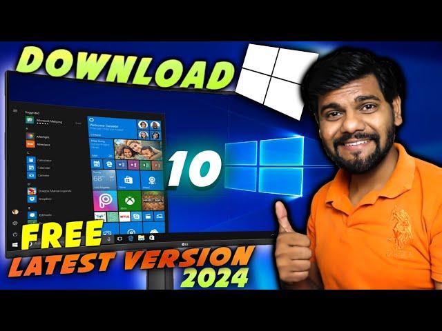 Free Windows 10 Download - Install Windows 10 For Free   2024 [ OFFICIAL ] Stop Using FAKE Version