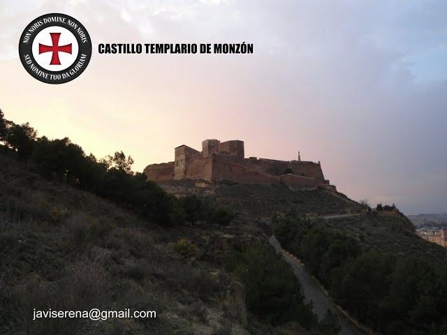 el castillo templario de Monzón y sus leyendas