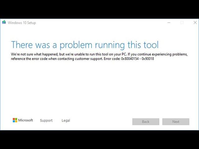 2 Ways to Fix Media Creation Tool Not Working in Windows 10