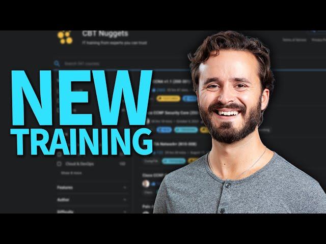 New Training Courses | CBT Nuggets | Certified Python Programmer | ACI Fundamentals | Power BI