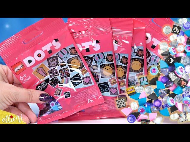 Get your shine on  last LEGO Dots packs ever....series 8 glitter and shine opening & review