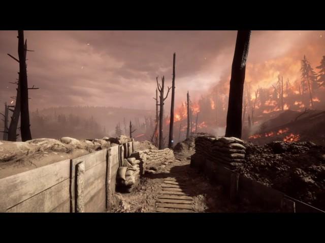 Battlefield 1 - Battle of Verdun French Defense (No HUD)