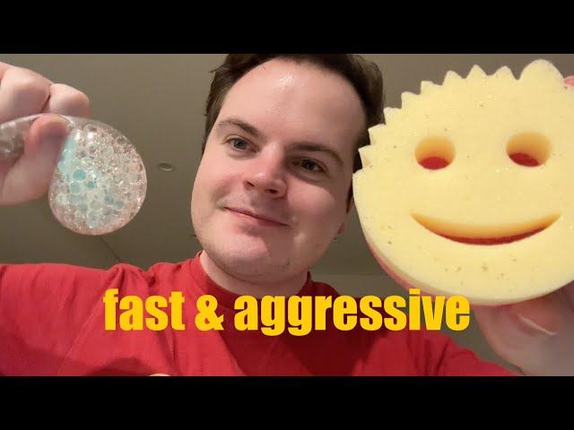 ASMR TRY NOT TO TINGLE FAST & AGGRESSIVE *impossible*