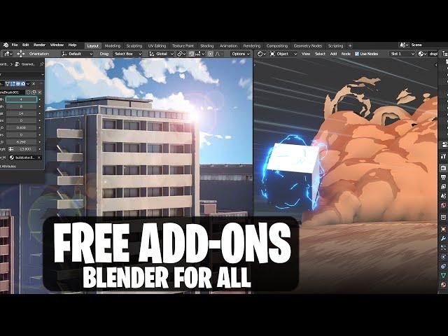 The Best Free Blender ADD-ONS!