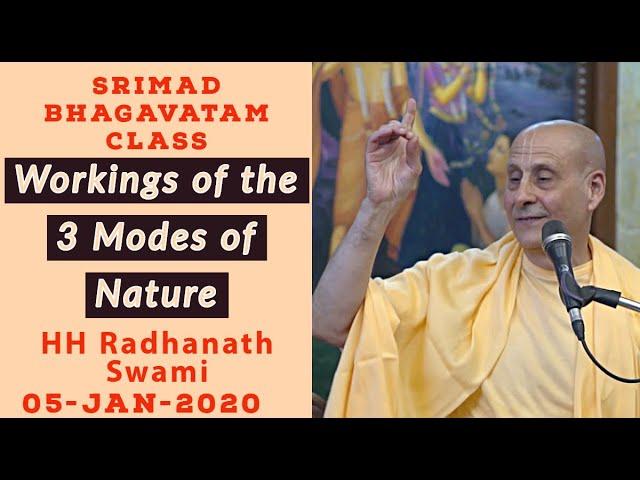 Workings of the 3 Modes of Nature | HH Radhanath Swami | ISKCON Chowpatty