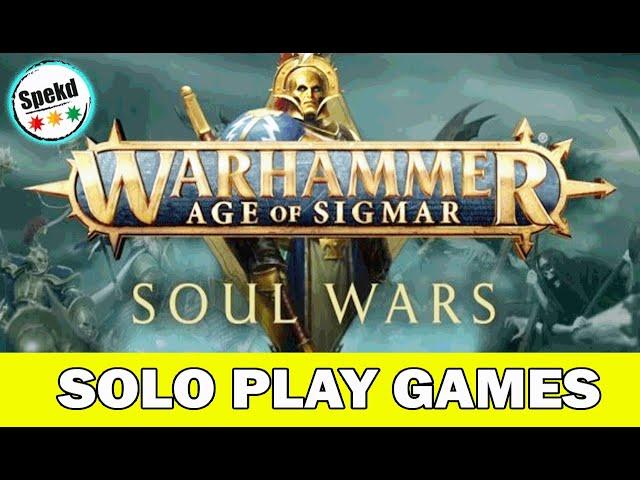 Solo play Warcry, Skirmish, Mortal Realms and other fantasy games