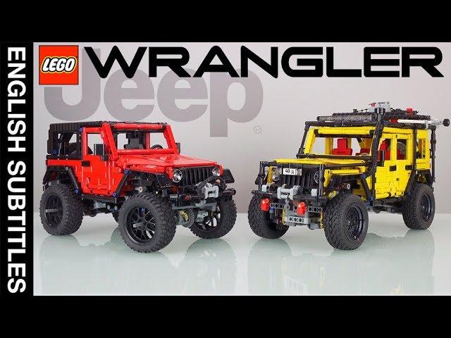 LEGO Technic JEEP Wrangler Review + my MODs preview with Madoka (TURN ON SUBS)