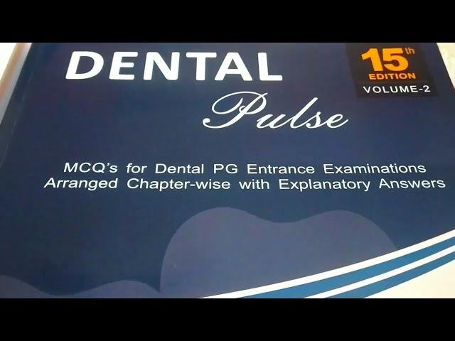 Dental Pulse Latest Edition/NEET PG MDS preparation book/Dental Pulse 15th Edition Unboxing & Review