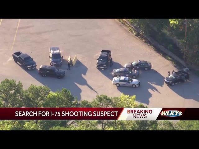 Police continue searching for Kentucky I-75 shooting suspect