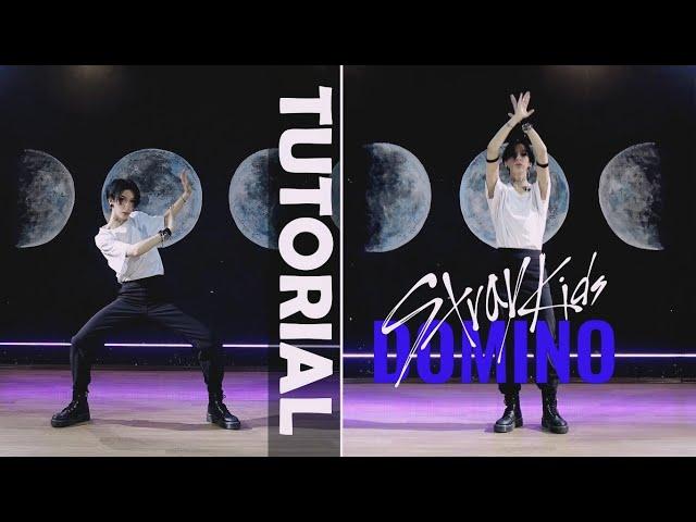 [K-POP DANCE TUTORIAL] Stray Kids (스트레이키즈) - DOMINO | MIRRORED