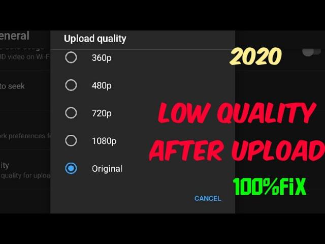 Youtube Upload video quality settings|low quality after upload in YouTube|d8sgaming