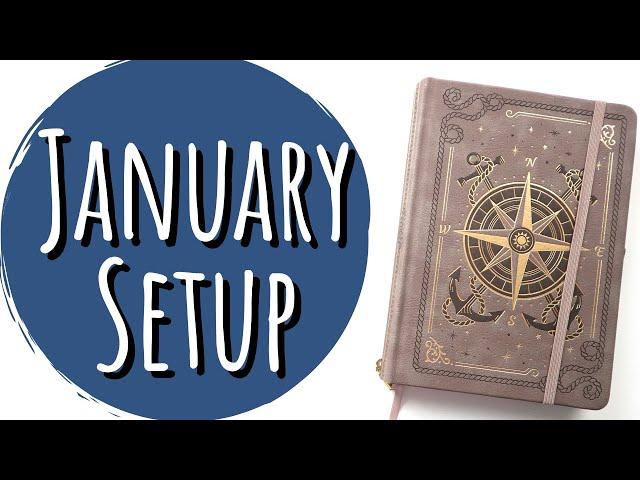 Setup Your Bullet Journal With Me! January Bullet Journal Setup