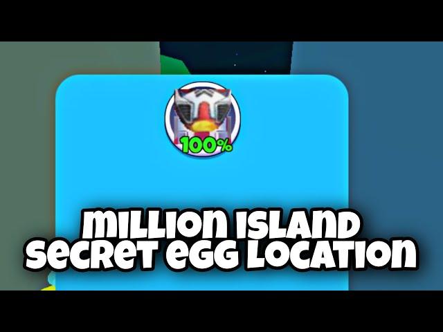 How to Find Million Island Secret Egg location in Anime Punching Simulator