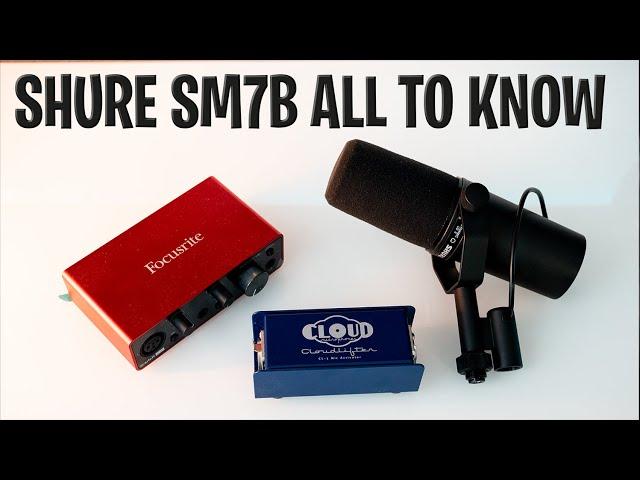 Shure SM7B einstellen | Anfänger Guide |