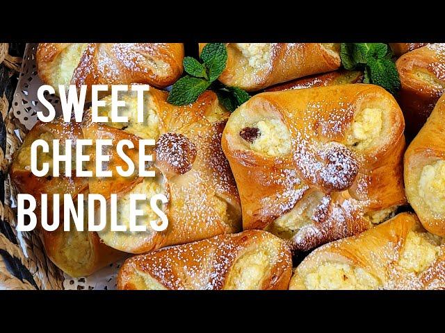 How to make Cheese Bundles, Turós Táska #easyrecipe #cheese #sweet #bakingrecipes #hungarian