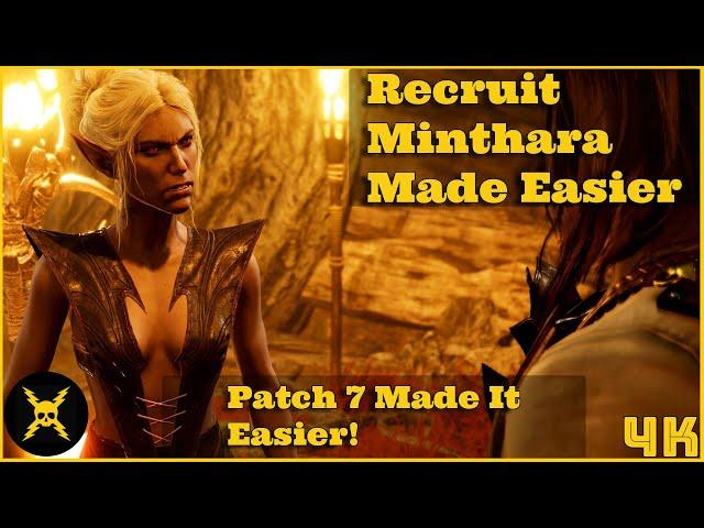 [Patch 7] Made Recruiting Minthara and Saving the Grove Much Easier in Baldur's Gate 3