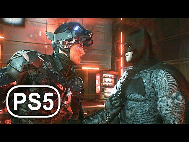 BATMAN PS5 ARKHAM KNIGHT Final Boss Fight & Ending 4K ULTRA HD