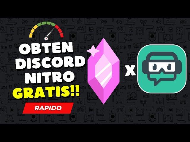 RAPIDO !!! (nuevo) DISCORD NITRO GRATIS  (FACIL Y RAPIDO) DICIEMBRE STREAMLABS