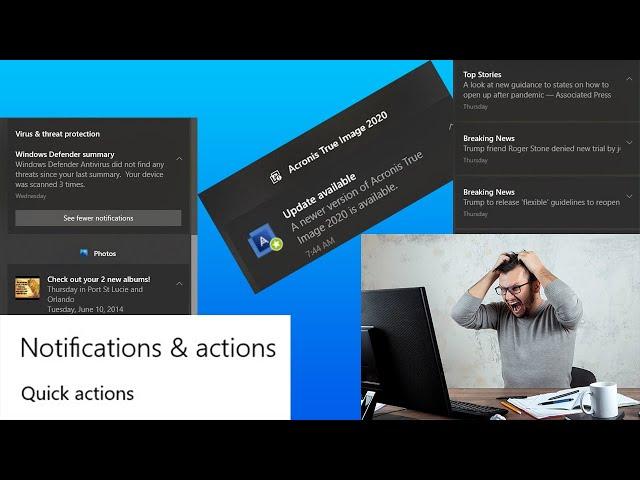 How To Control Notifications In Windows 10