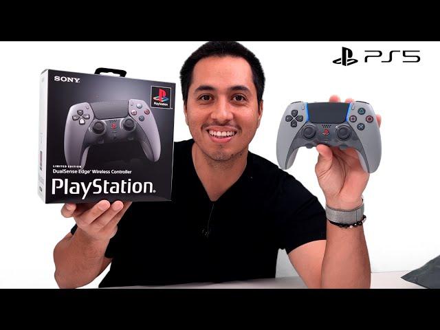 PS5 Dualsense Edge 30th Anniversary Controller Unboxing